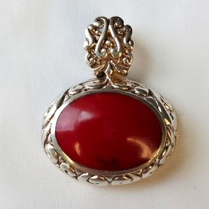 Blood Red Jasper Pendant